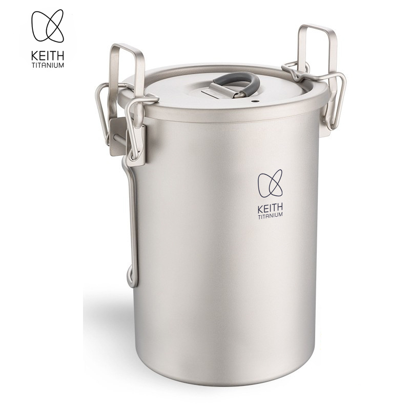 KEITH Pure Titanium Rice Cooke - đánh giá và giá Camping Hiking Cooking