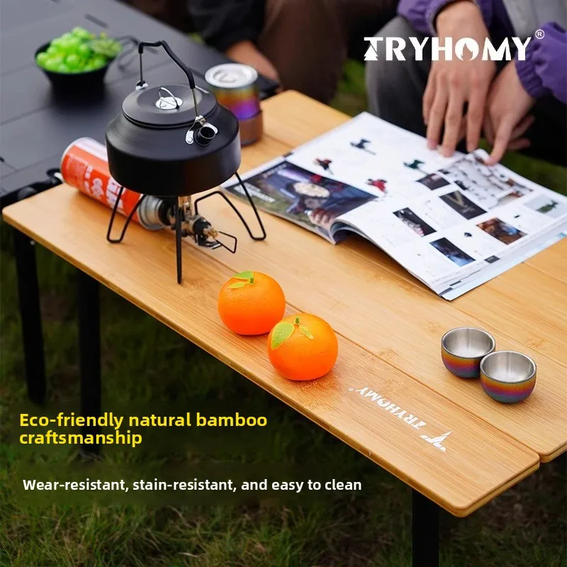 Tryhomy Outdoor Camping Table  - đánh giá và giá Camping Cooking Table