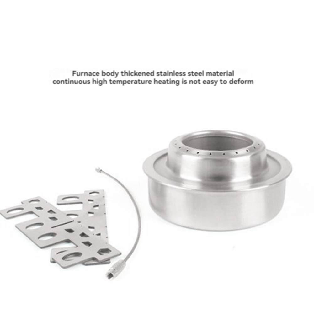 Portable Mini Alcohol Stove Cr - đánh giá và giá Camping Hiking Cooking