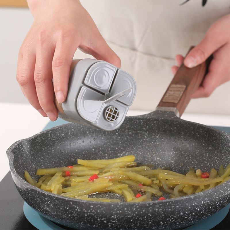 4-In-1 Transparent Spice Dispe - đánh giá và giá Camping Cooking Container