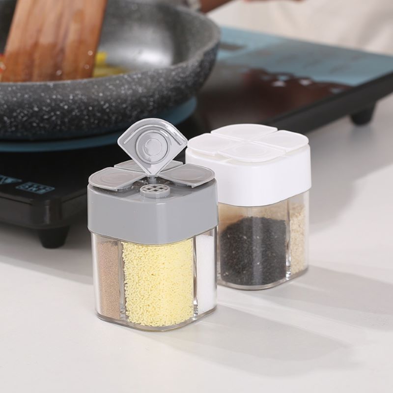 4-In-1 Transparent Spice Dispe - đánh giá và giá Camping Cooking Container